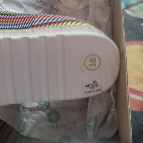 Charleston Shoe Co. | Navy Stripe Marina Slip-On Sneaker - Women - Picture 3 of 3